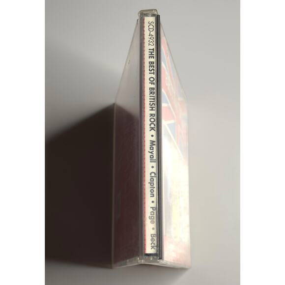 The Best of British Rock CD Eric Clapton, Jimmy Page, Jeff Beck,John Mayall 1990 - Picture 3 of 7